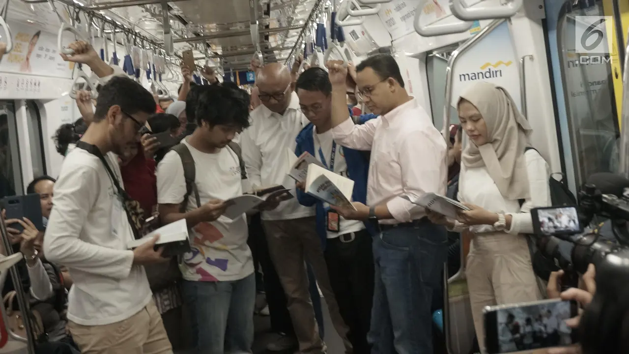 Stasiun MRT Sediakan Ruang Baca Buku