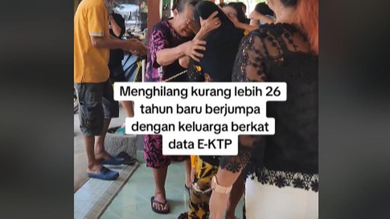 Wanita ini Akhirnya Ditemukan Keluarganya Berkat e-KTP
