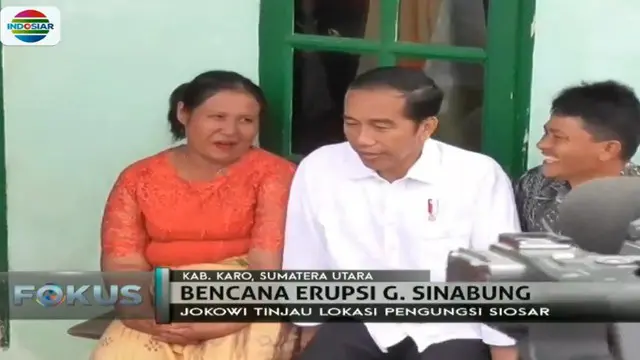 Presiden Jokowi menegaskan relokasi tahap kedua pengungsi Gunung Sinabung akan rampung pada akhir tahun ini.