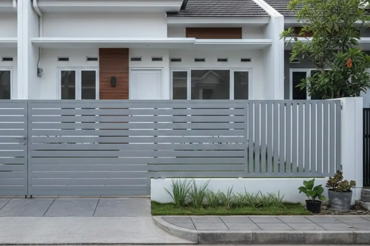 Model Pagar Rumah Kecil