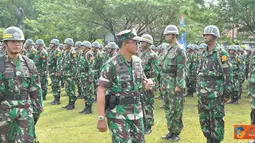 Citizen6, Juanda: Acara pembukaan diawali dengan penyematan togelroof (tali tampar besar) oleh Dankobangdikal kepada perwakilan siswa. (Pengirim: Penkobangdikal)