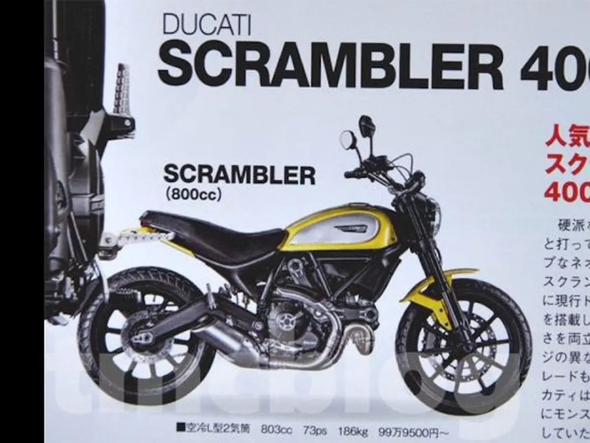 Ducati scrambler 400 harga outlet