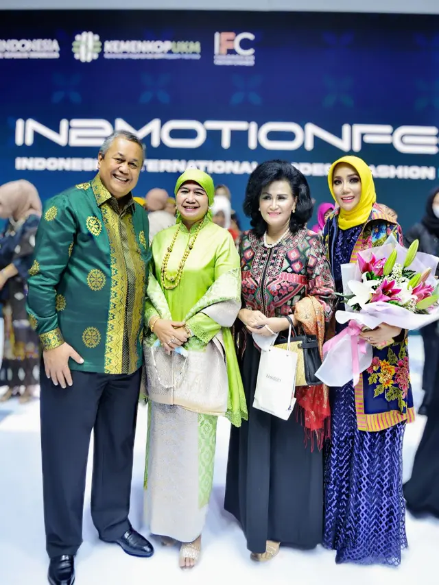 Amy Atmanto bersama Gubernur Bank Indonesia Perry Warjiyo (Istimewa)