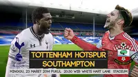 Tottenham Hotspur vs Southampton (Liputan6.com/Muchtadin)