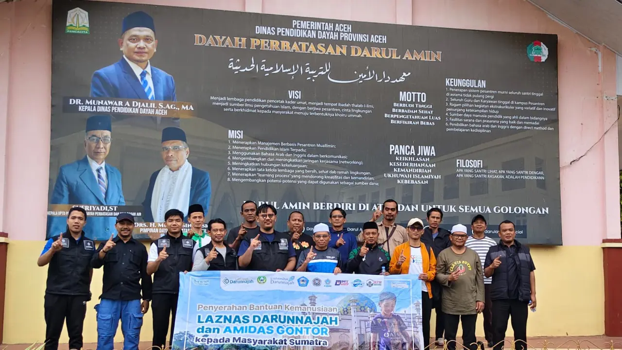 Laznas Darunnajah kembali memberangkatkan bantuan kemanusiaan tahap ketiga untuk korban bencana alam di wilayah Sumatra pada Kamis, 25 Desember 2025.