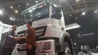 Truk Mercedes Buatan Bogor Punya Fitur Seperti Sedan, Apa Saja?