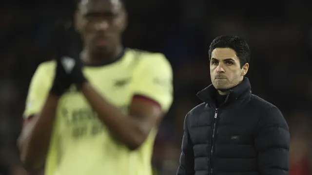 Foto: Arsenal Kalah Telak di Tangan Crystal Palace, Asa Finis Empat Besar Liga Inggris Temui Sandungan