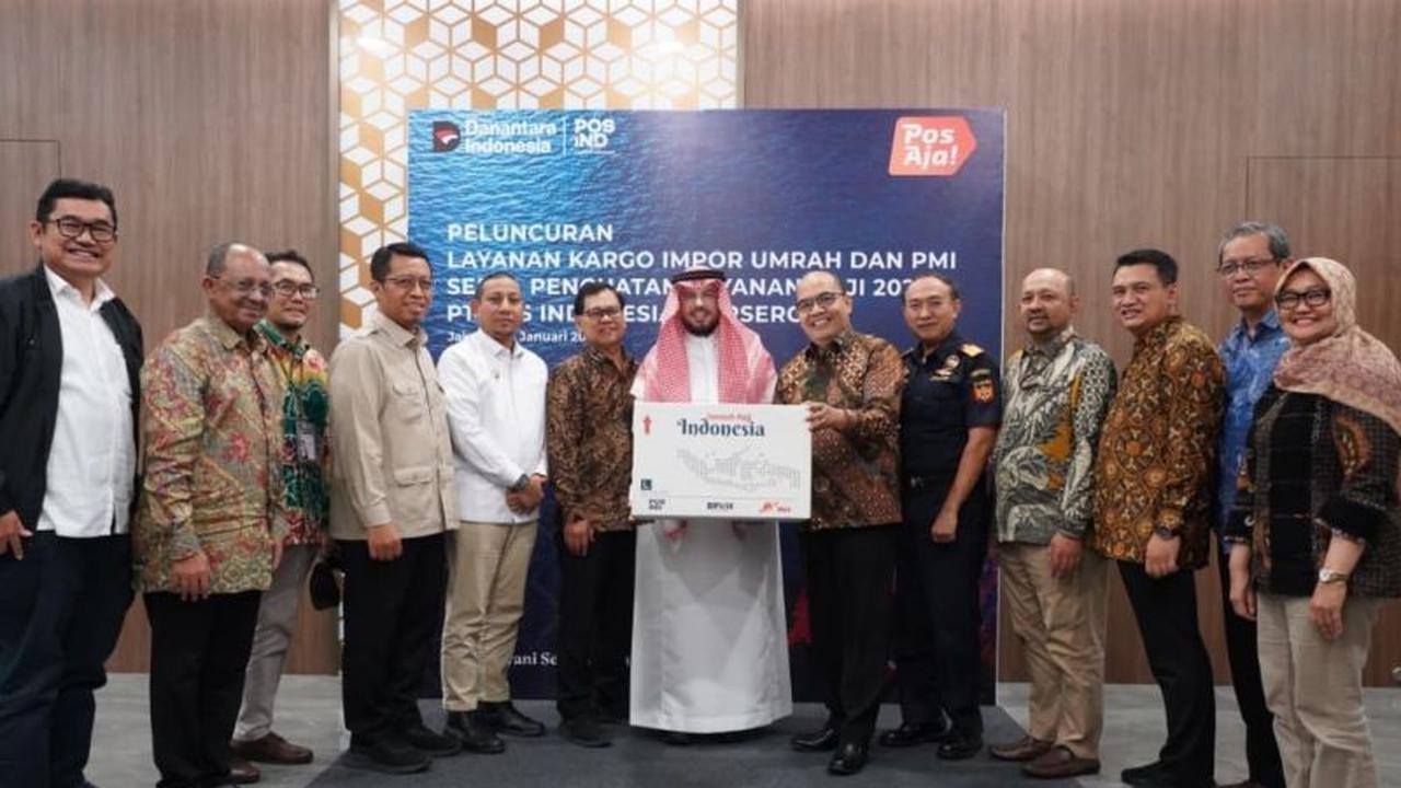 Pos Indonesia Hadirkan Layanan Kargo Internasional, Mudahkan Pengiriman Barang PMI, Haji, dan Umrah