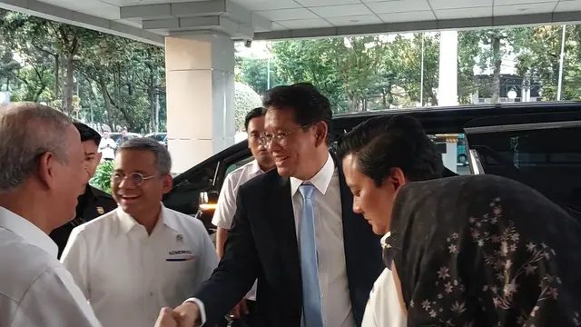 Menkeu Purbaya Langsung Menyambangi Kemenkeu Usai Dilantik, Disambut Thomas Djiwandono Cs