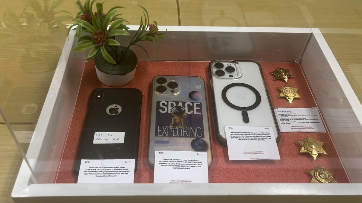 Mulai Rp 200 Ribuan, KPK Obral Iphone hingga Pajero Rampasan Koruptor