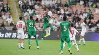 Bek Timnas Indonesia, Rizky Ridho saat berhadapan dengan Timnas Arab Suadi di King Abdullah Sports City Stadium dalam lanjutan Kualifikasi Piala Dunia 2026, Jumat (6/9/2024) dini hari WIB. (Instagram/rizkyridhoramadhani)