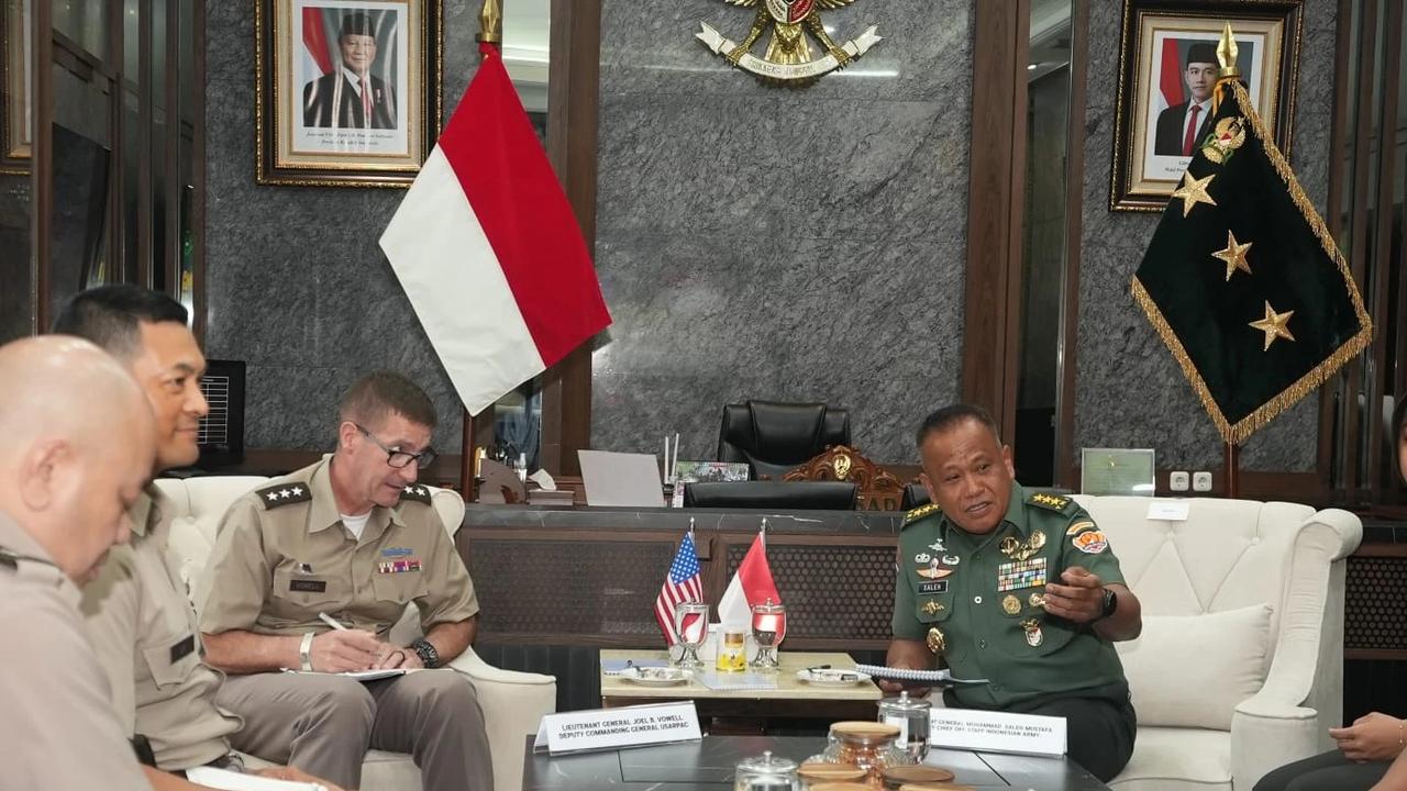 FOTO: TNI AD dan USARPAC Sepakat Perluas Kerja Sama Strategis di Kawasan Indo-Pasifik