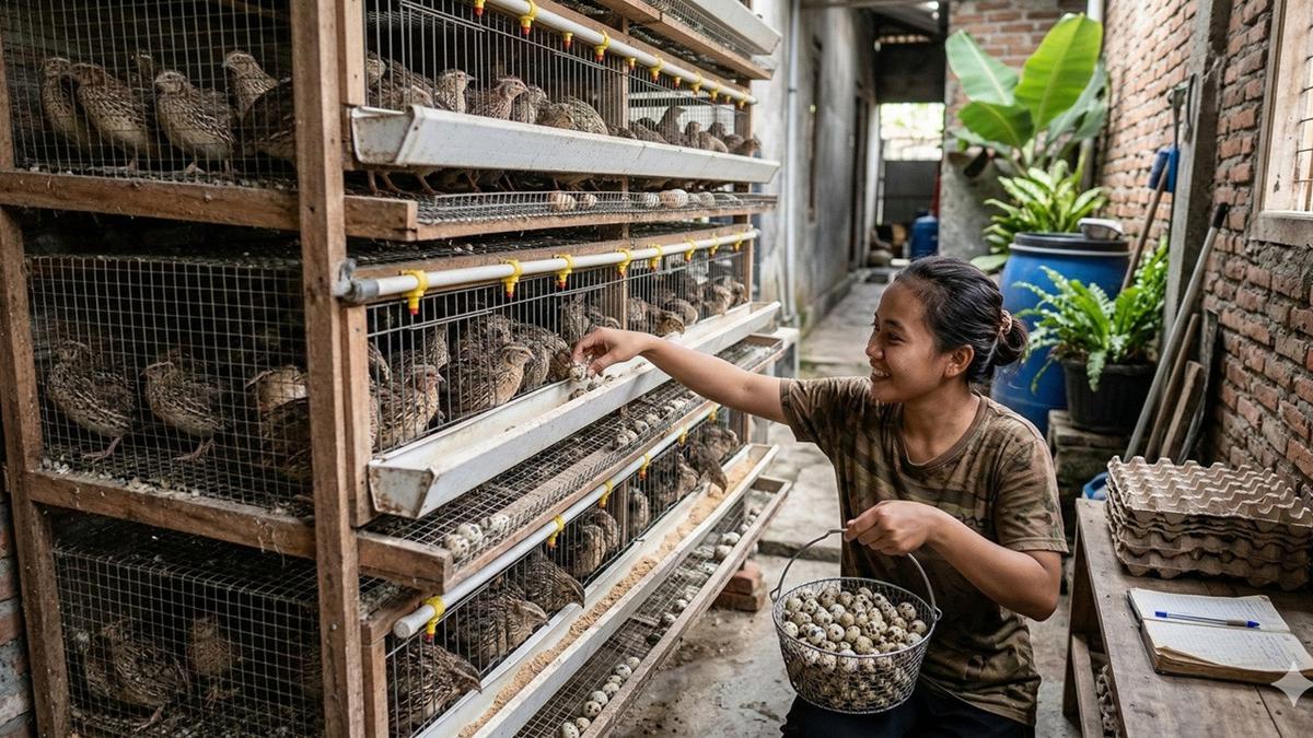 8 Ide Ternak Rumahan Tanpa Bau di Lahan Kosong Samping Rumah yang Menguntungkan