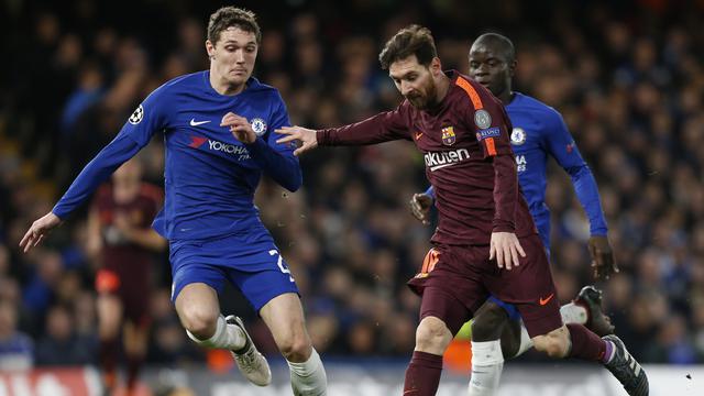 Andreas Christensen dan Lionel Messi