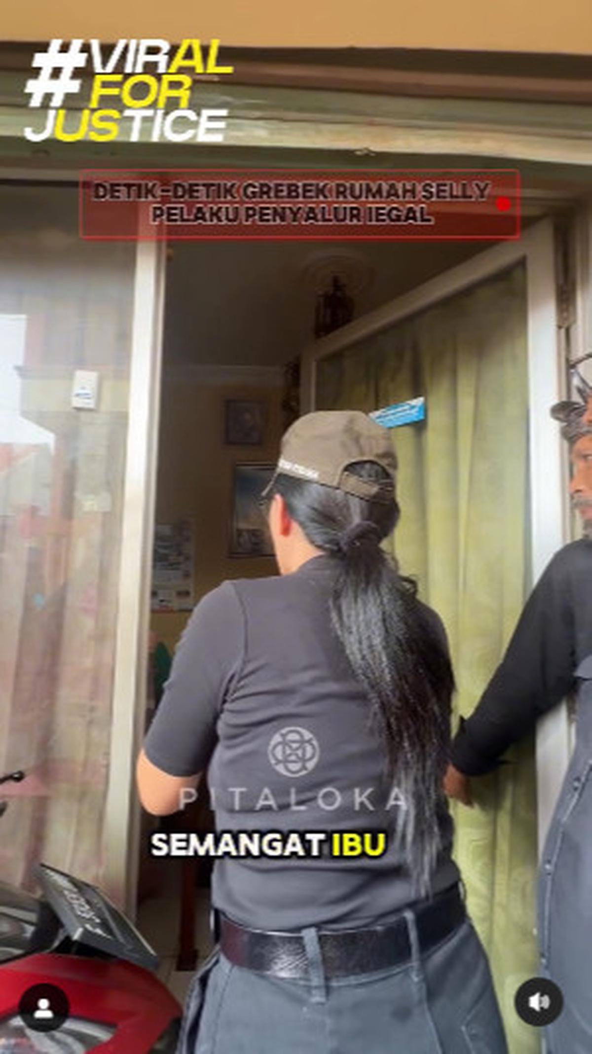 Rieke 'Oneng' Ngamuk Gerebek Rumah Selly Pelaku TPPO Korban Sampai Meninggal Dunia di Kamboja