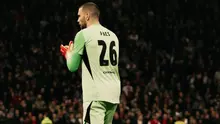 Maarten Paes menjalani debut bersama Ajax Amsterdam saat menjamu NEC Nijmegen dalam lanjutan Eredivisie 2025/2026 di Johan Cruyff ArenA, Minggu (22/2/2026) dini hari WIB. (Instagram Maarten Paes)