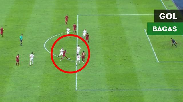 Berita video momen gol sensasional Bagas Kaffa untuk Timnas Indonesia saat mengalahkan Iran pada fase grup Piala AFC U-16 2018, Jumat (21/9/2018).