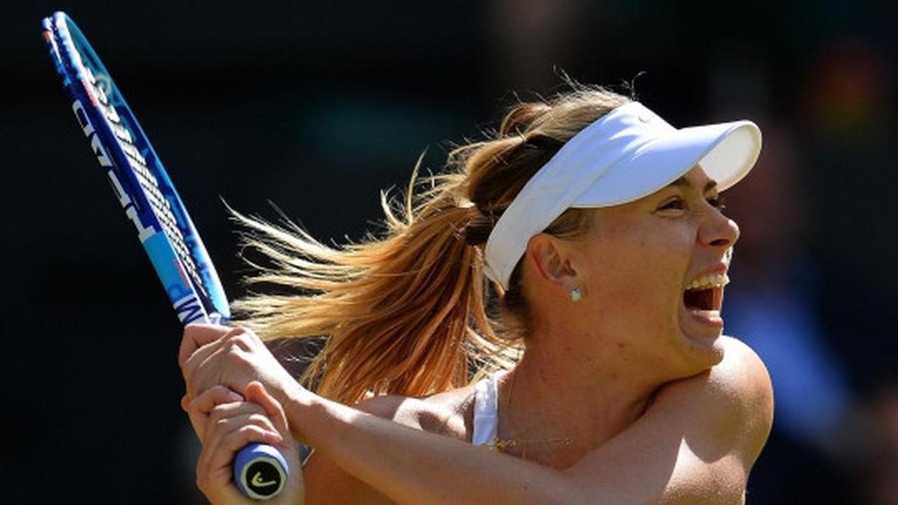 Ekspresi kocak petenis cantik dunia di kejuaraan Wimbledon