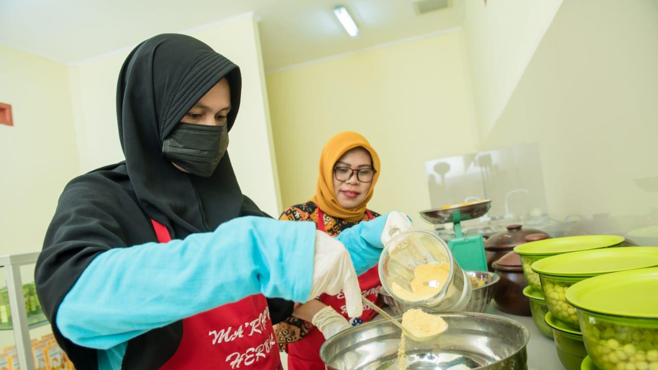 Salah satu UMKM Mitra Binaan anak perusahaan PT Pupuk Indonesia (Persero).