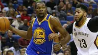 NBA: Kevin Durant Brilian, Warriors Raih Kemenangan Perdana 