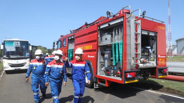 Kebakaran Kilang Pertamina Cilacap Berhasil Dipadamkan Pasokan Bbm Tak Terganggu Bisnis Liputan6 Com