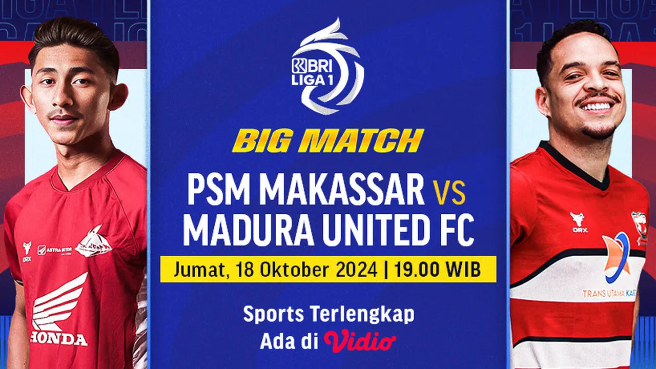 PSM Makassar vs Madura United FC