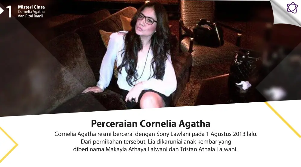 Misteri Cinta Cornelia Agatha dan Rizal Ramli. (Foto: Twitter/@Cornel_OnStage, Desain: Nurman Abdul Hakim/Bintang.com)