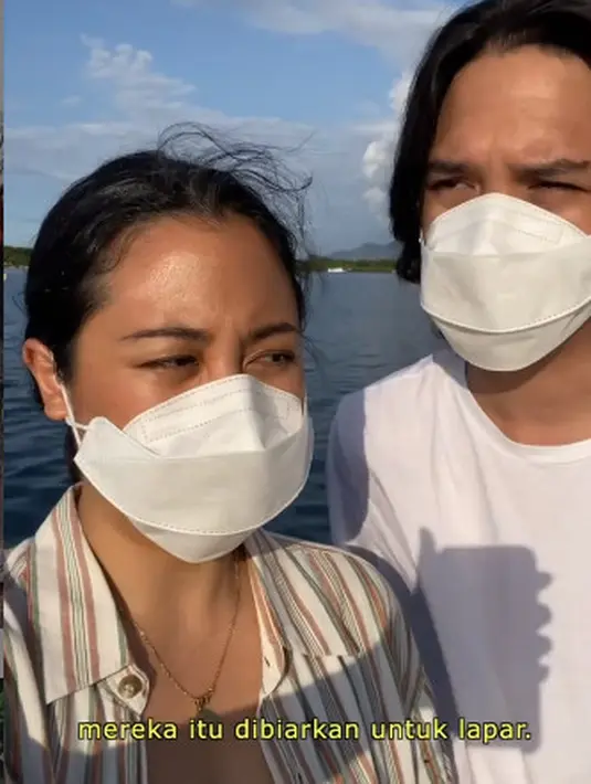 "Kita ingin menekankan lagi bahwa lumba-lumba itu bukanlah atraksi. Kalau kamu mau belajar lumba-lumba, nggak berarti harus lumba-lumbanya yang melakukan trik lompat atau ditunggangin, bukan itu. Itu tidak edukasi sama sekali," tegas Sherina Munaf.
 (Instagram/sherinasinna)