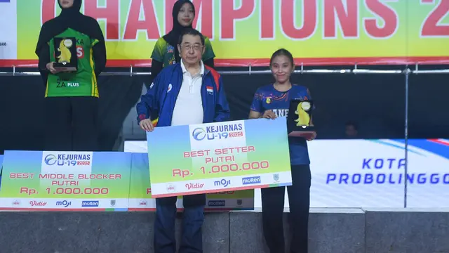 Keysa Devi Arvena - Ganevo Yogya - Kejurnas Antarklub U-19 2025 - Bola Voli