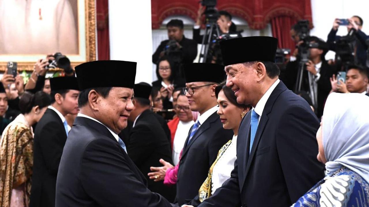 Sjafrie Sjamsoeddin, Menteri Pertahanan RI Kabinet Merah Putih