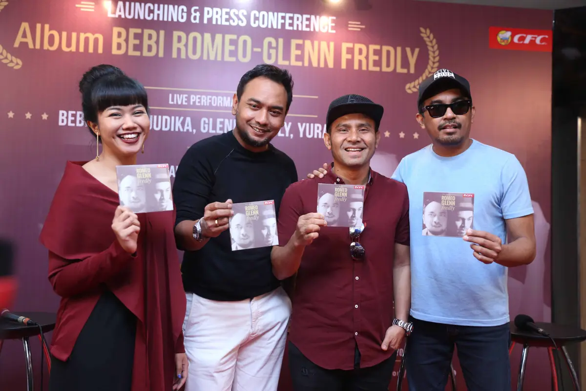 [Bintang] Preskon launching album Bebi Romeo - Glenn Fredly