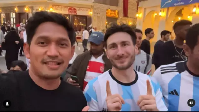 Ibnu Jamil - Lionel Messi (Foto: Instagram/@ibnujamilo)