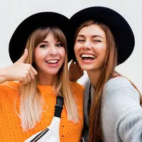 ilustrasi sahabat perempuan/photo created by svetlanasokolova - www.freepik.com