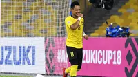 Striker Malaysia, Norshahrul Idlan Talaha bicara soal peluang meraih gelar top scorer Piala AFF 2018. (AFF Suzuki Cup)