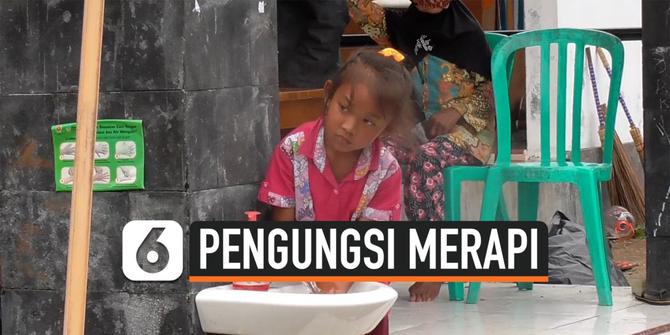 VIDEO: Jumlah Pengungsi Merapi Meningkat, Ancaman Krisis Air Menghantui