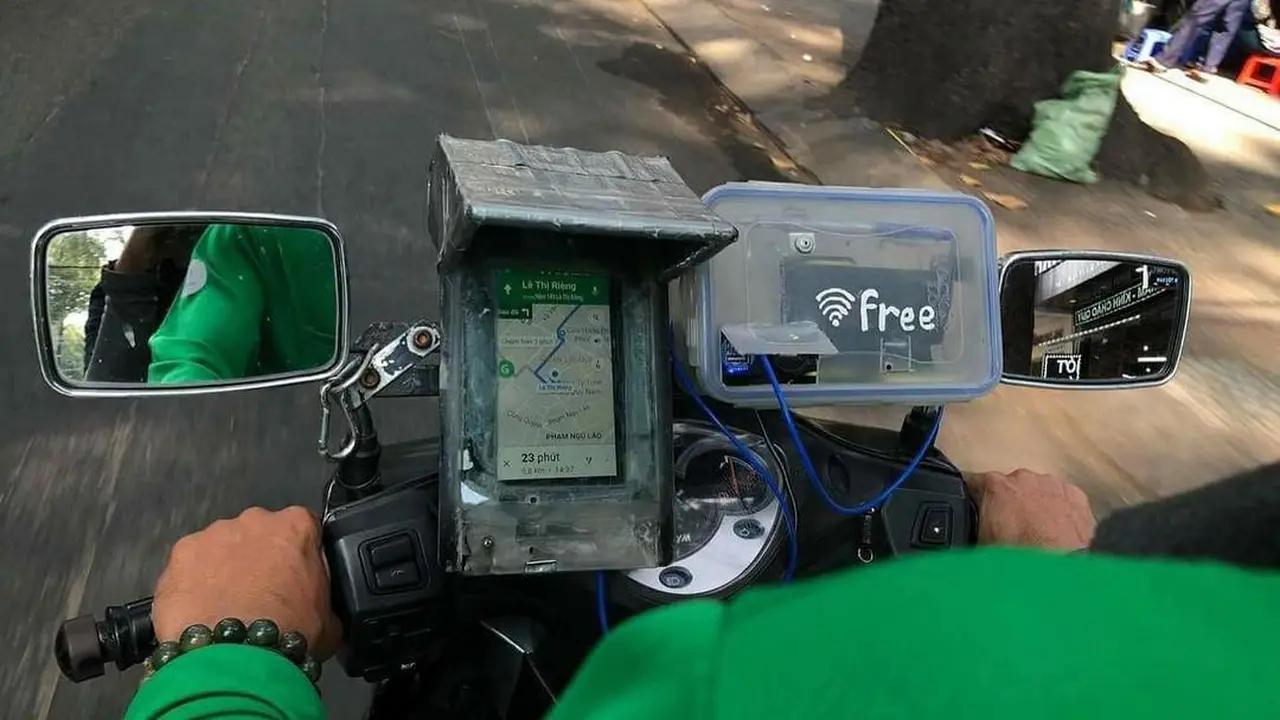 Fasilitas unik dari driver ojol