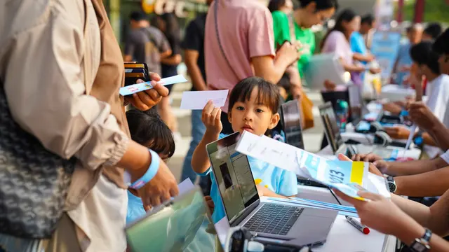 Baby Shark Dash Run 2025 Bikin Anak-anak dan Orangtua Gembira Jelang Acara Puncak