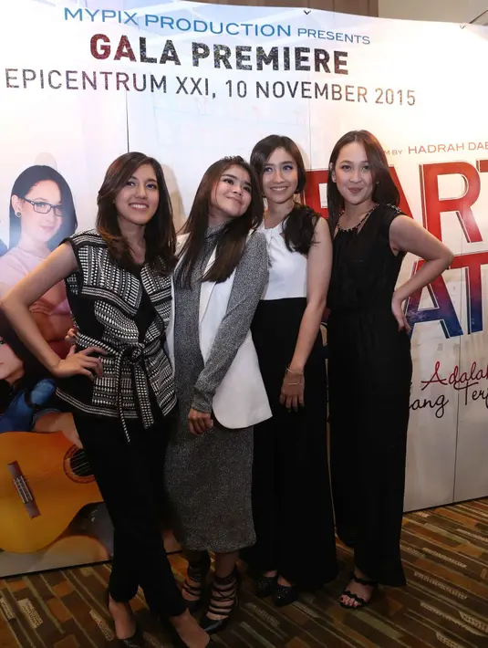 Silvia mengaku berakting adalah kesulitan tersendiri dihadapkan dengan akting namun lama-lama mereka terbiasa. (Nurwahyunan/Bintang.com)