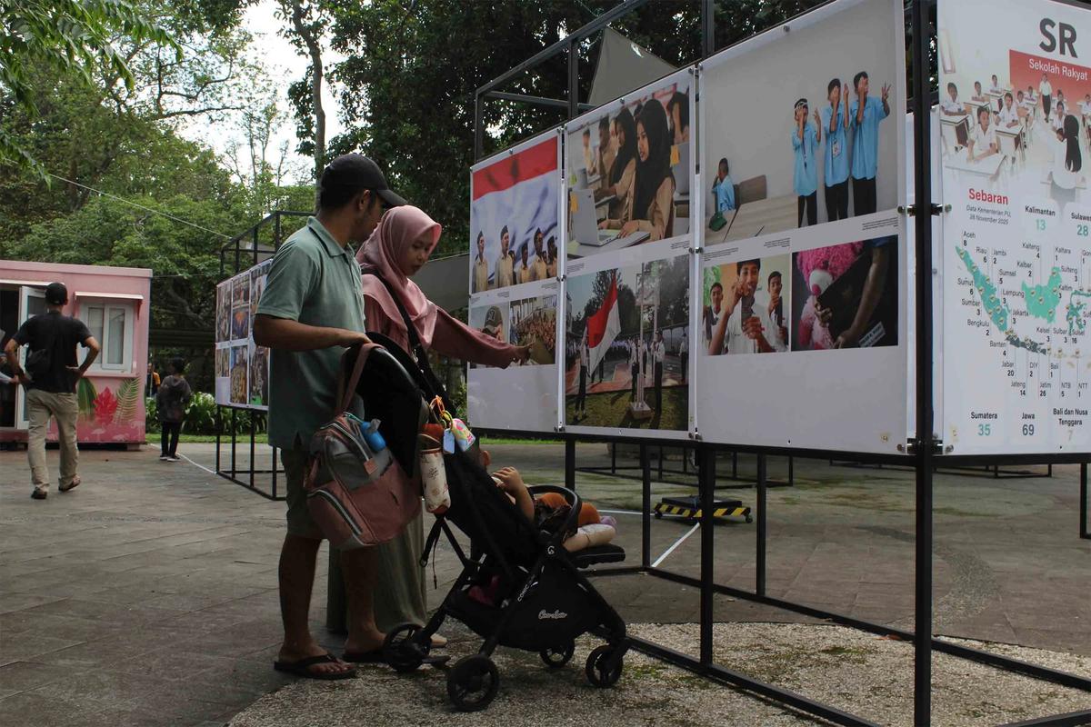 FOTO: Pameran Jurnalistik Haluan Merah di Ruang Publik Ragunan