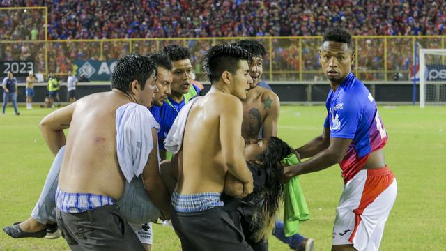 FOTO Tragedi Sepak Bola El Salvador