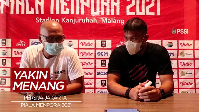 VIDEO: Andritany Ardhiyasa Yakin Persija Bisa Bawa Pulang Trofi Piala Menpora 2021