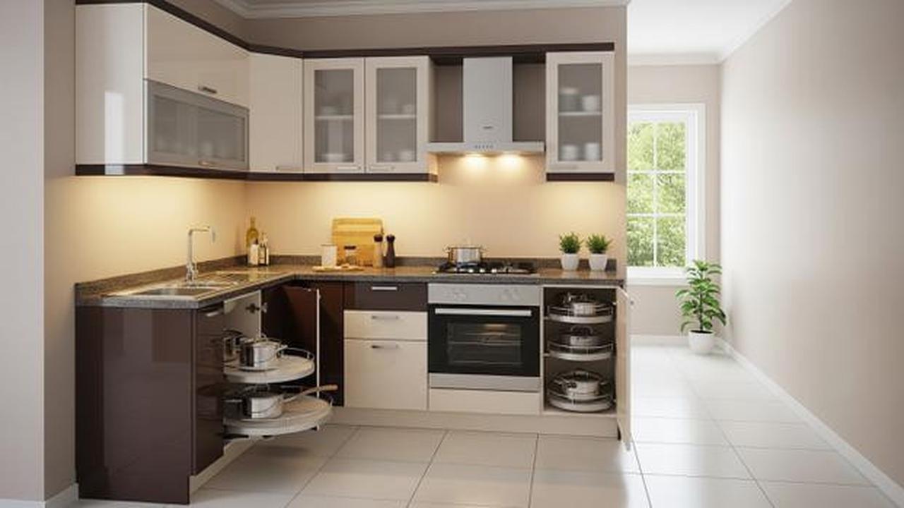 8 Ide Tata Letak Kitchen Set L-Shape untuk Dapur Kecil, Bikin Nyaman saat Masak