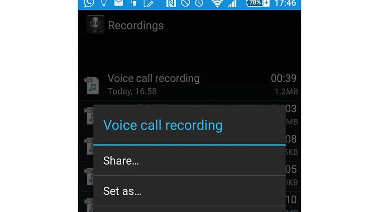 Rekam panggilan telepon