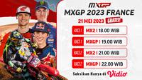 GRATIS di Vidio, Tonton Live Streaming MXGP Prancis 2023, Minggu 21 Mei 2023