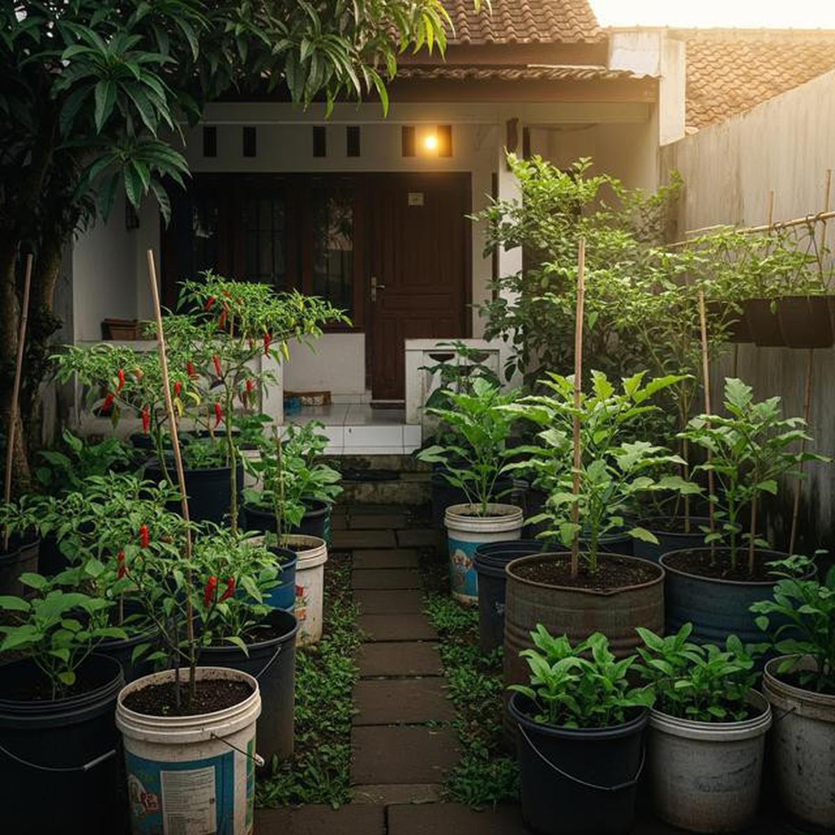 Berapa Pot Ideal untuk Panen Sayur Keluarga di Rumah Lahan Sempit? Ini Idealnya