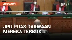 JAKSA PENUNTUT UMUM MENGAKU PUAS DAKWAAN MEREKA TERHADAP TEDDY MINAHASA TERBUKTI