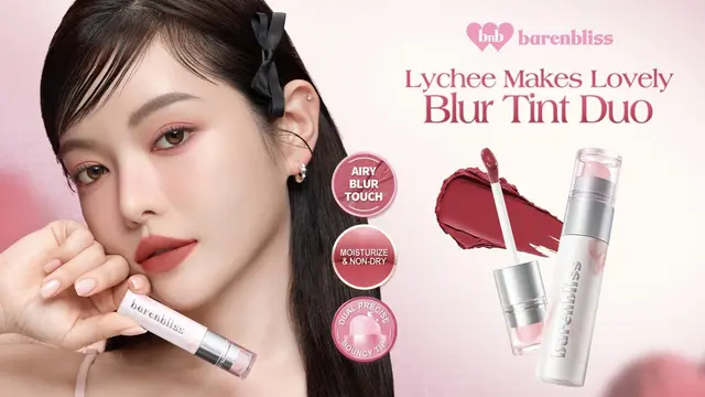 Barenbliss Luncurkan Lychee Makes Lovely Blur Tint Duo Your Next-Gen Velve
