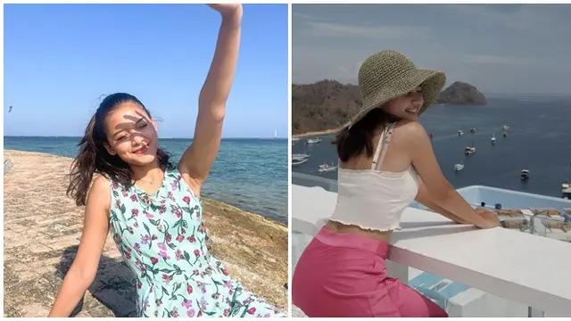 Pacari Kakak Adik, Ini 6 Potret Beda Gaya Callista Arum dan Sandrinna Michelle