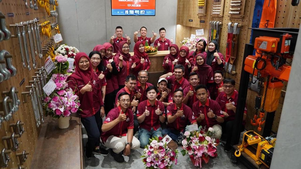 Demi memenuhi kebutuhan lifting equipment pada berbagai industri, Megajaya.co.id yang merupakan toko online penyedia lifting equipment ternama di Indonesia, resmi membuka offline store dengan konsep baru di LTC Glodok, Jakarta Barat.