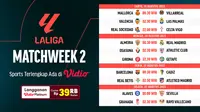 Jadwal Live Streaming Liga Spanyol 2023/2024 Matchday 2 di Vidio